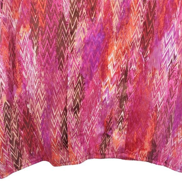 Laura Petites Vibrant Print Sleeveless Blouse - Picture 5 of 9